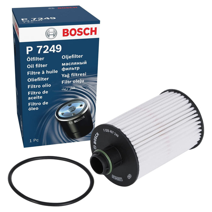 Genuine Bosch Car Oil Filter P7249 fits Vauxhall Antara CDTi - 2.2 - 10- F026407