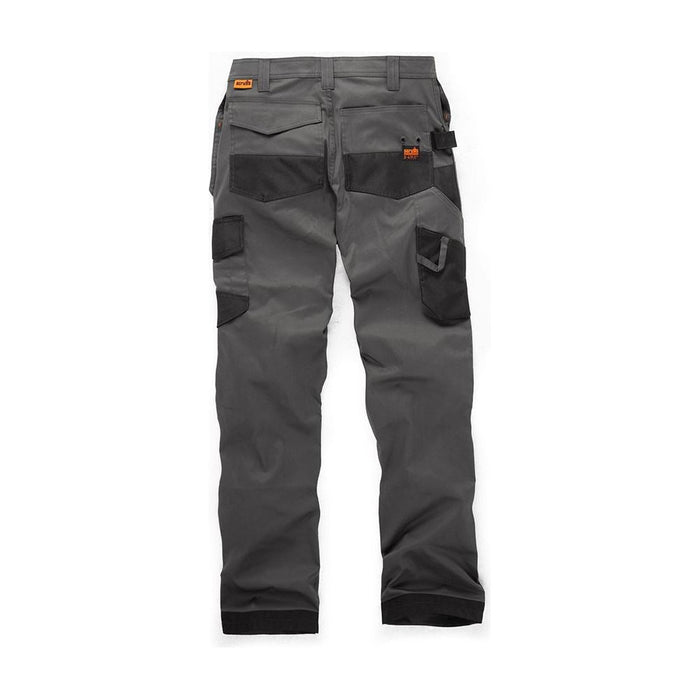 Scruffs Trade Flex Trousers Graphite 38L Scruffs  - Dynamic Drive