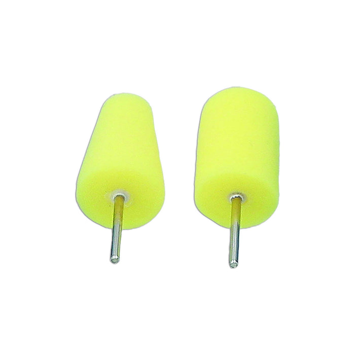 Power-Tec Polishing Sponge Wheels (Yellow, Medium) 2pc 92562