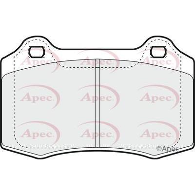 Apec Brake Pads Front Fits Bugatti Eb110 Ferrari 360 Jaguar/Daimler S T