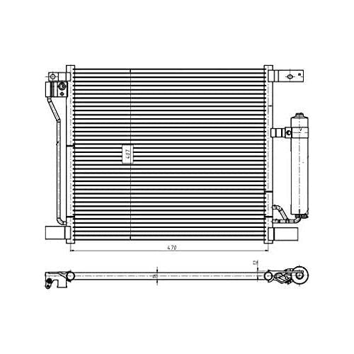 NRF Condenser 350422