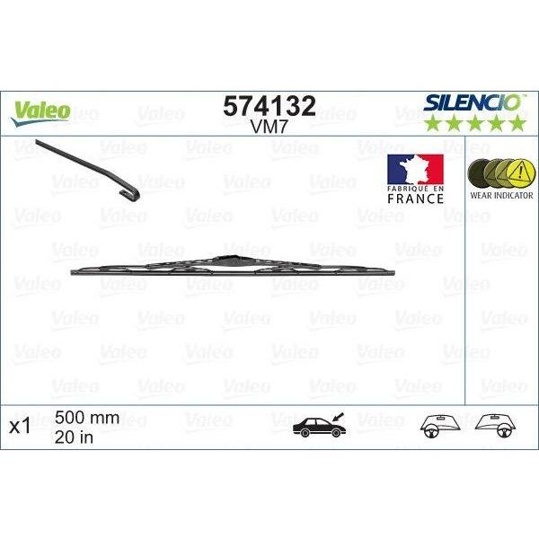 Valeo Rear Single Wiper Blades 574132 Automotive Part Valeo  - Dynamic Drive