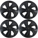 4 x NEX Wheel Trims Hub Caps 13" Covers fits Chevrolet Aveo, Kalos, Matiz UKB4C  - Dynamic Drive