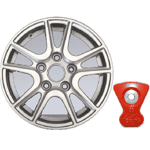 Al-Ko Compact 14" Explorer Tardis No.35 Alloy Wheel Lock for Erwin Hymer Group UK Avante 454 Al-Ko  - Dynamic Drive