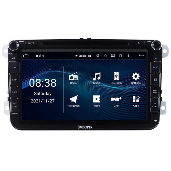 Snooper SMH 580VW 8" Multimedia Player with Advanced Smartphone Control for VW