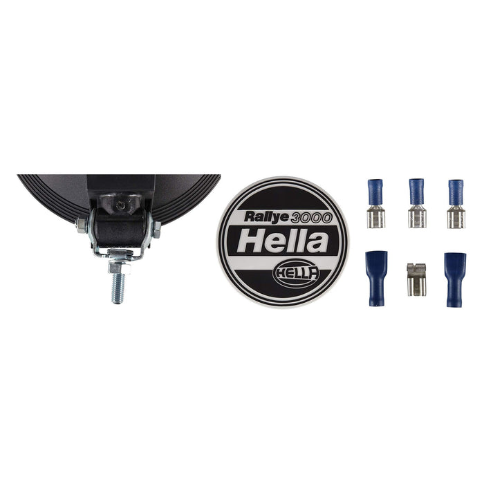 Hella Halogen-Spotlight Rallye 3000 E1 1928/ECE-R112 24/12V 1F8 006 800-301 Hella  - Dynamic Drive