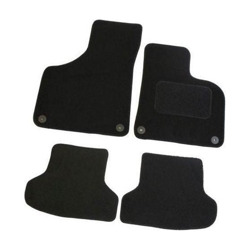 Fully Tailored Black Carpet Car Mats for Audi A3 03-12 Set of 4 With 4 Clips UKB4C  - Dynamic Drive