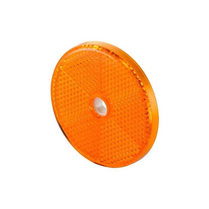 Hella Reflector Lens Colour: Yellow round Bolted/mounting 8RA 002 014-872