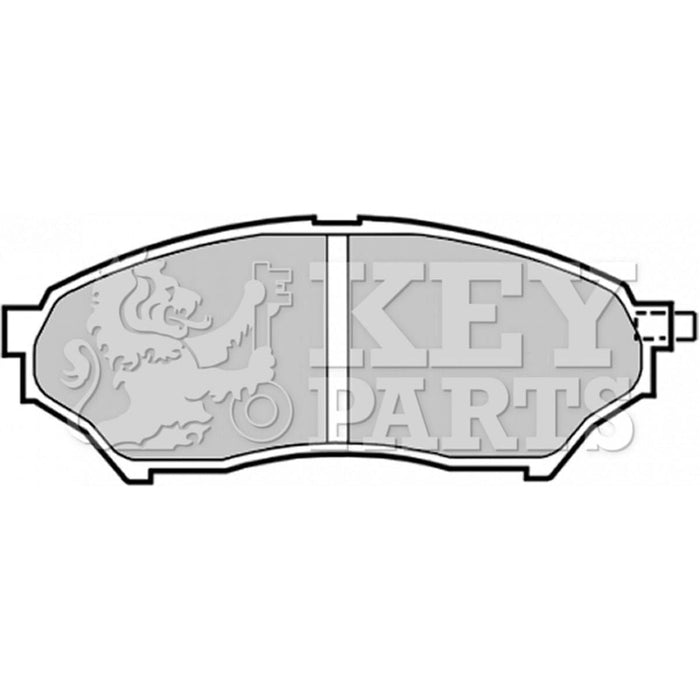 Genuine Key Parts KBP1759 Front Brake Pads (Sumitomo)