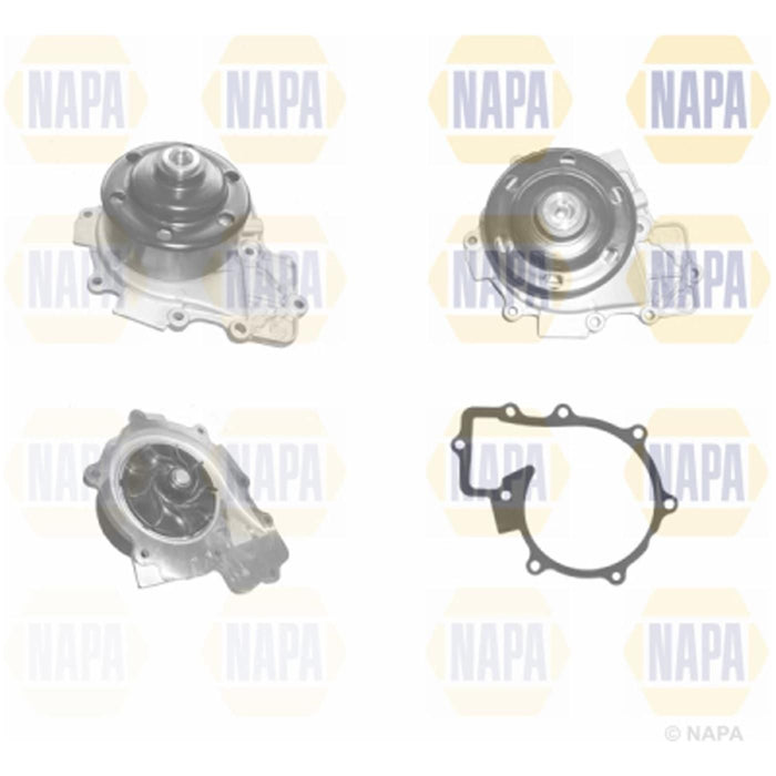 Genuine NAPA Water Pump for Mercedes-Benz 6512000401