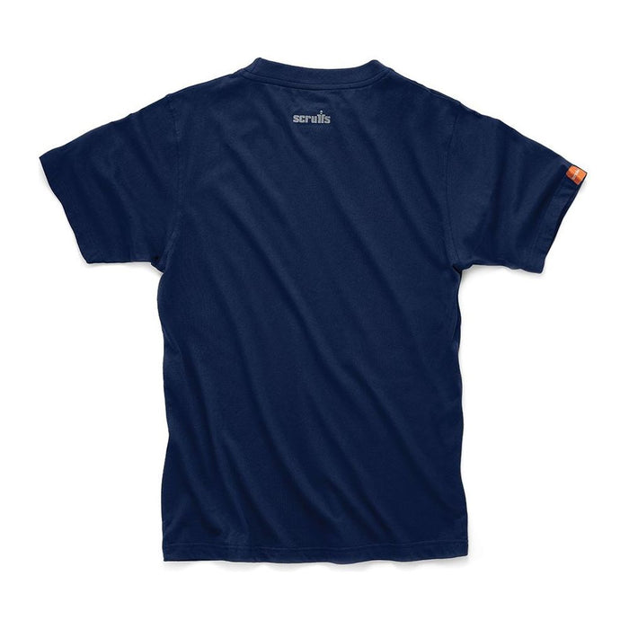 Scruffs Eco Worker T-Shirt Navy L