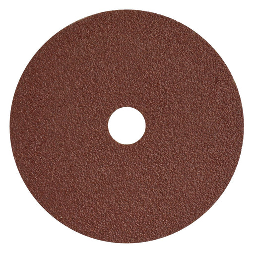 Sealey Fibre Backed Disc115mm 40Grit Pack of 25 WSD4540 Sealey  - Dynamic Drive