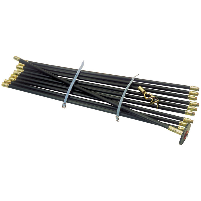 Draper Polypropylene Drain Rod Set, 9m (12 Piece) 23540 Draper  - Dynamic Drive