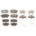 Genuine TRW Brake Pads (Rear) GDB3617 TRW  - Dynamic Drive