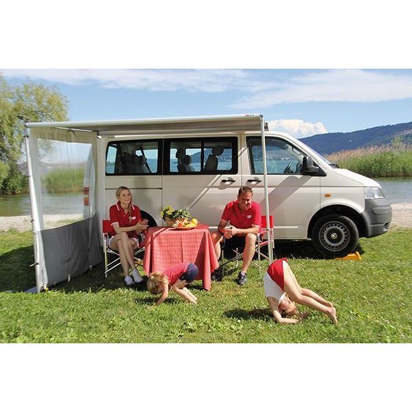 Fiamma F35 Pro 220cm Awning Sun Canopy Titanium Grey VW Transporter T5 2003-2015