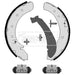 Genuine Borg & Beck Brake Shoe Kit fits Peugeot Expert 07 BBS1090K Borg & Beck  - Dynamic Drive