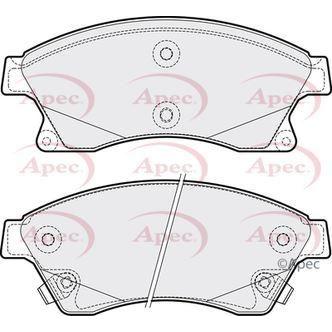 Apec Brake Pads Front Fits Chevrolet Aveo Cruze Opel Astra Vauxhall