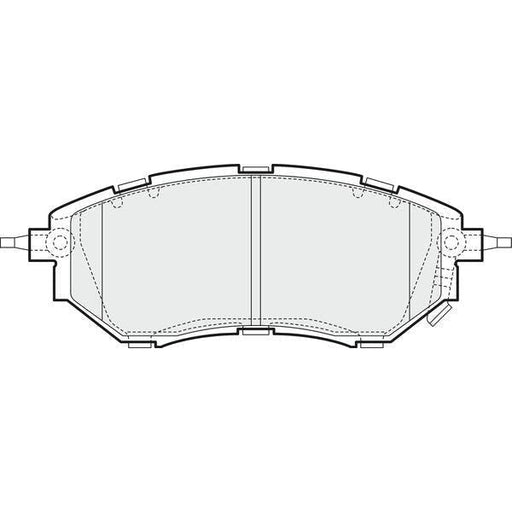 Apec Blue Brake Pads (Front) (R90) PD4248 Apec Blue  - Dynamic Drive