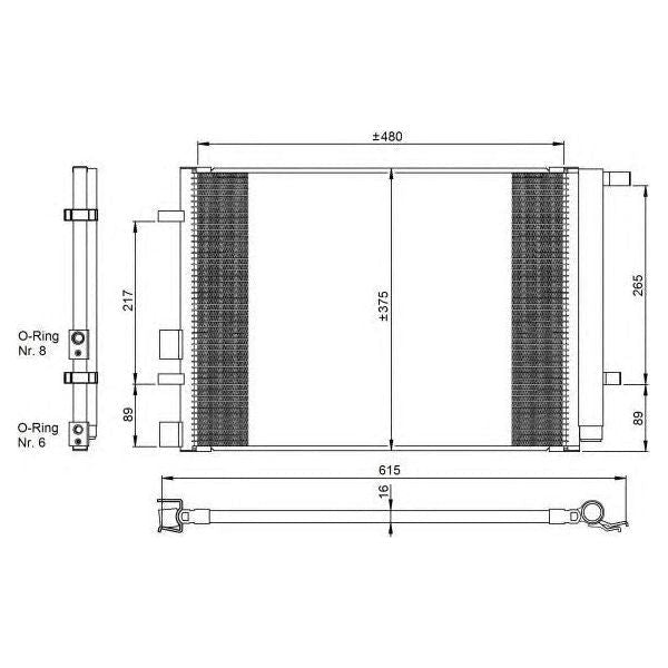 NRF Condenser 350095