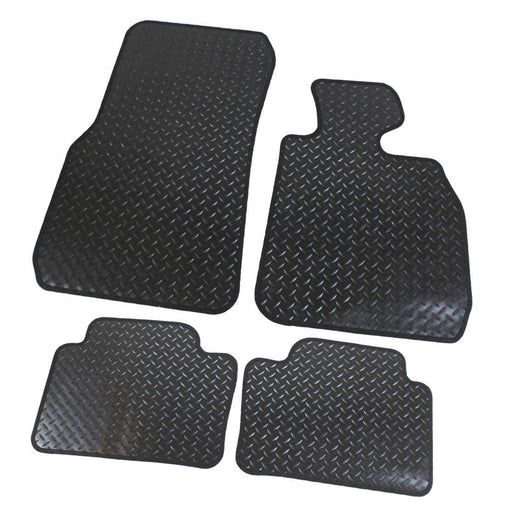 Fully Tailored Black Rubber Car Mats for Bmw F30/F31 3 Series Feb 12> Set of 4 UKB4C  - Dynamic Drive