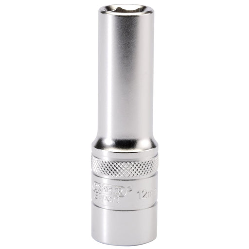 Draper 6 Point Metric Deep Socket, 1/2" Sq. Dr., 12mm 16643 Draper  - Dynamic Drive