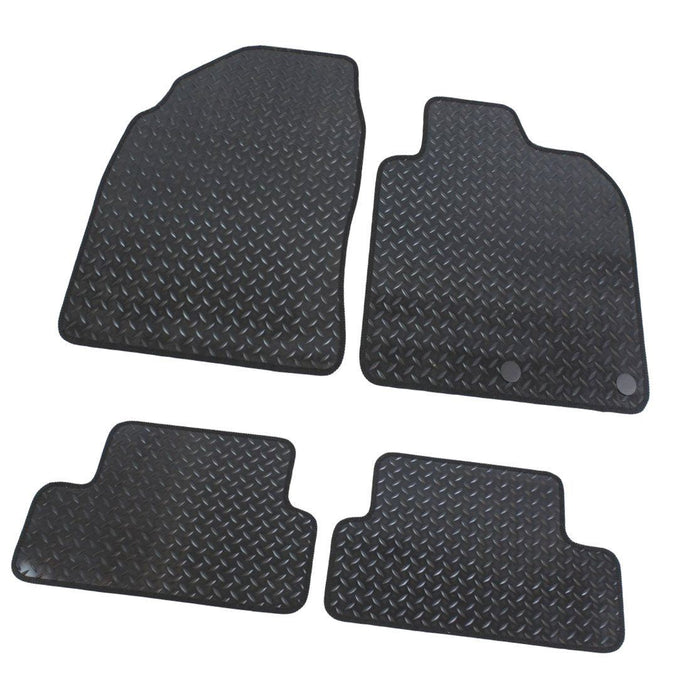 Tailored Rubber Mats Fits Nissan Qashqai 2007 2008 2009 2010 2011 2012 2013 2014 UKB4C  - Dynamic Drive