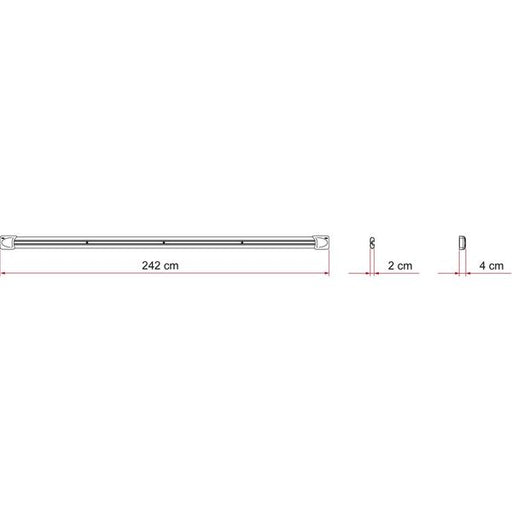 Fiamma Fixing Bar Carry Bike Mount Motorhome Campervan Caravan Fiamma  - Dynamic Drive