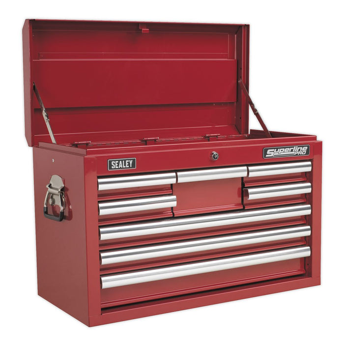 Sealey Topchest 8 Drawer with Ball-Bearing Slides Red AP33089