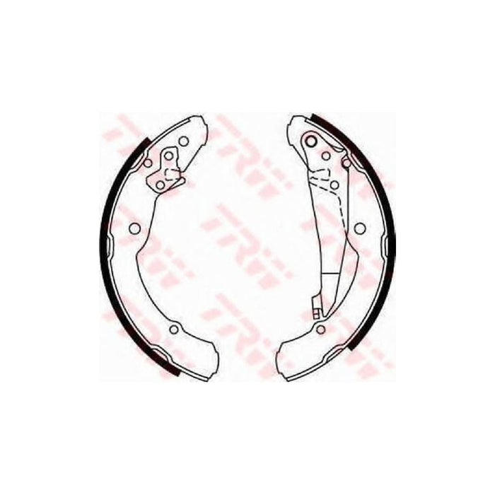 Genuine TRW Brake Shoes (R90) GS8636