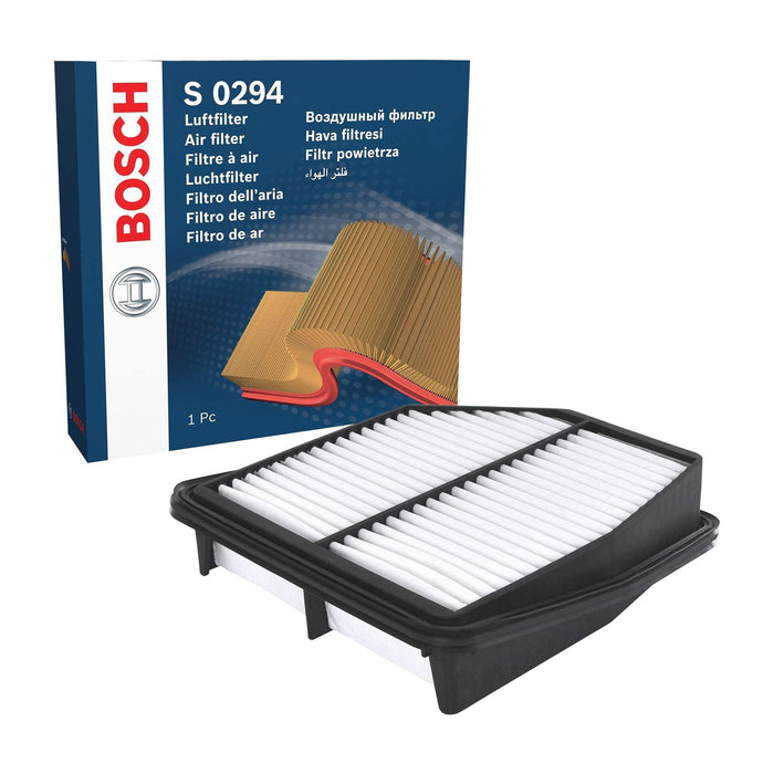 Bosch Car Air Filter S0294 fits Suzuki Grand Vitara DDiS - 1.9 - 05-15 F02640029