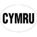 MDS1203 W4 Large Oval CYMRU Sticker 37143 W4  - Dynamic Drive