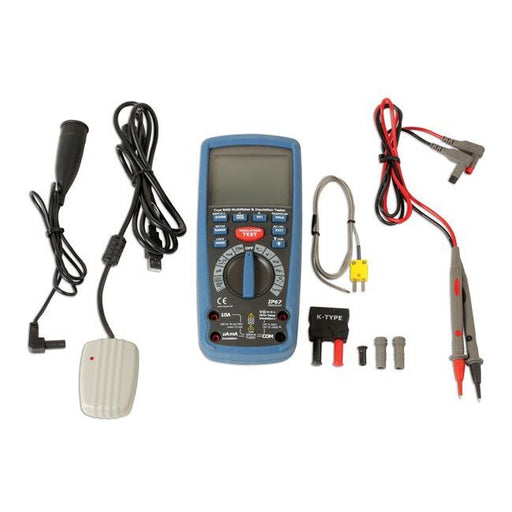 Laser Insulation Resistance Multimeter CAT III 6550 Laser Tools  - Dynamic Drive