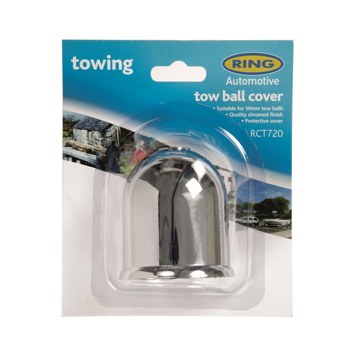 Ring Automotive RCT720 Tow Ball Cover (Plastic) Chromed Finish