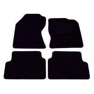 Fully Tailored Black Carpet Car Mats for Ford Focus 98-04 Set of 4 With 2 Clips UKB4C  - Dynamic Drive