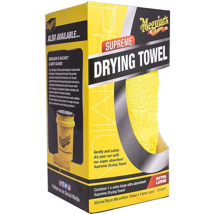 Meguiar's X1802EU Supreme Drying Towel Extra Large Meguiar's  - Dynamic Drive