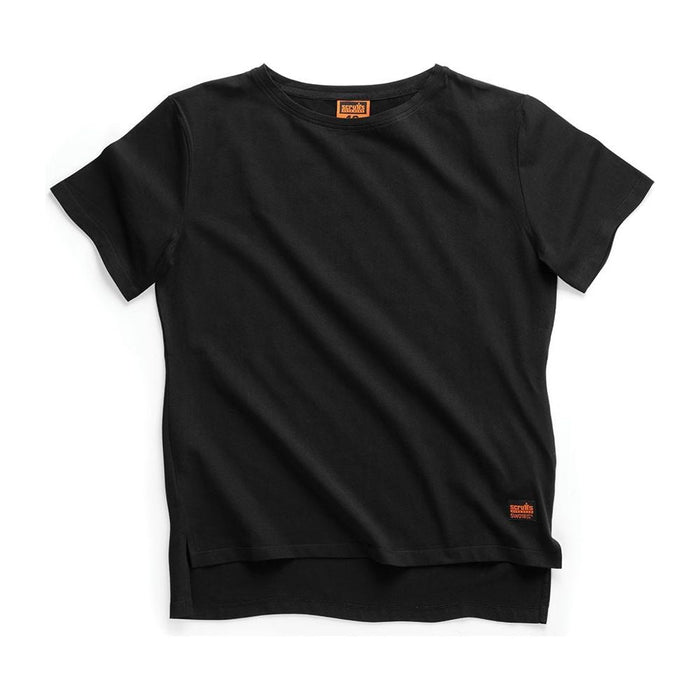 Scruffs Women's Trade T-Shirt Black Size 14