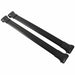 Roof Bars Rack Aluminium Black fits Audi A4 2001-2008 8E Omtec  - Dynamic Drive