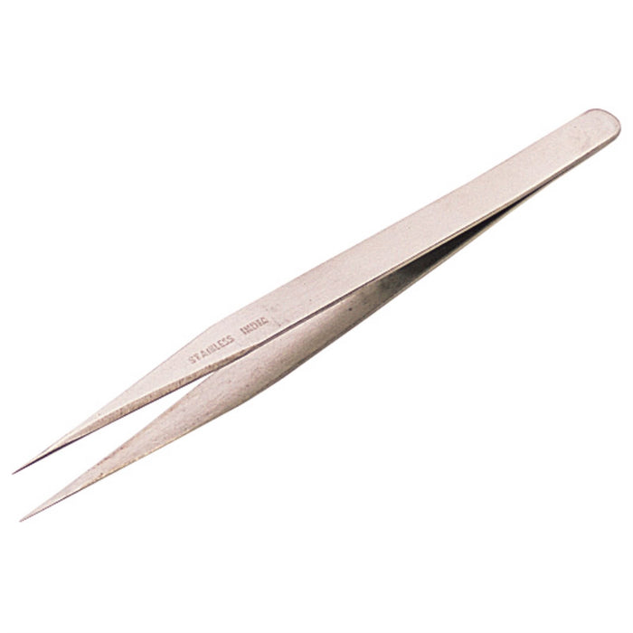 Draper Fine Point Straight Tweezers, 120mm 19670 Draper  - Dynamic Drive