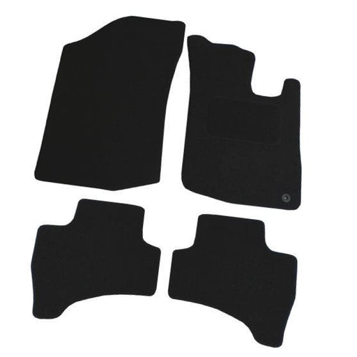 Fully Tailored Black Carpet Car Mats for Citroen C1 Set of 4 With 1 Clips UKB4C  - Dynamic Drive