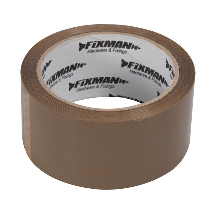 Fixman Packing Tape 48mm x 66m Brown