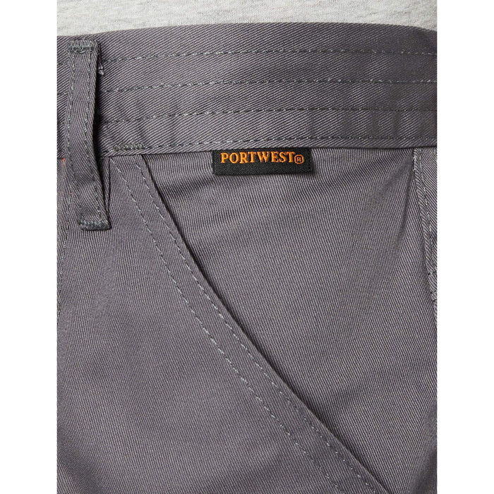 Portwest Texo Contrast Shorts - Charcoal - Large Portwest  - Dynamic Drive