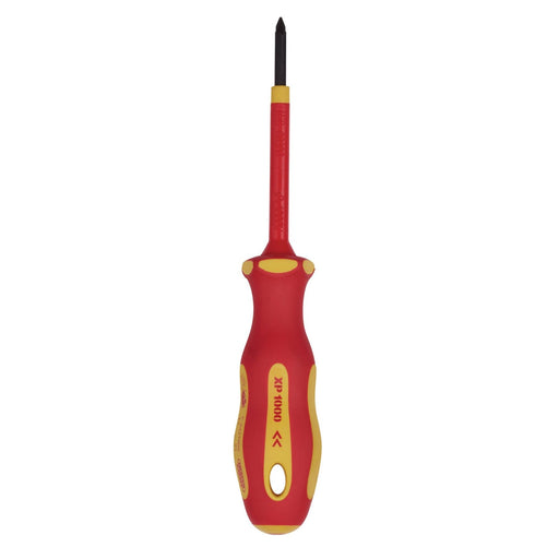 Draper XP1000 VDE PZ Type Screwdriver, No.0 x 60mm 64476 Draper  - Dynamic Drive