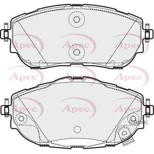 Apec Brake Pads Front Fits Toyota Auris Corolla