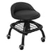 Sealey Creeper Stool Pneumatic with Adjustable Height Swivel Seat & Back Rest Sealey  - Dynamic Drive