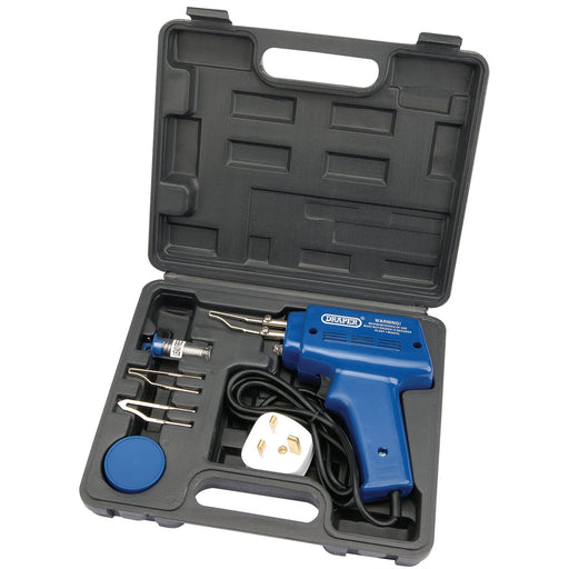 Draper 230V Soldering Gun Kit, 100W 71420 Draper  - Dynamic Drive