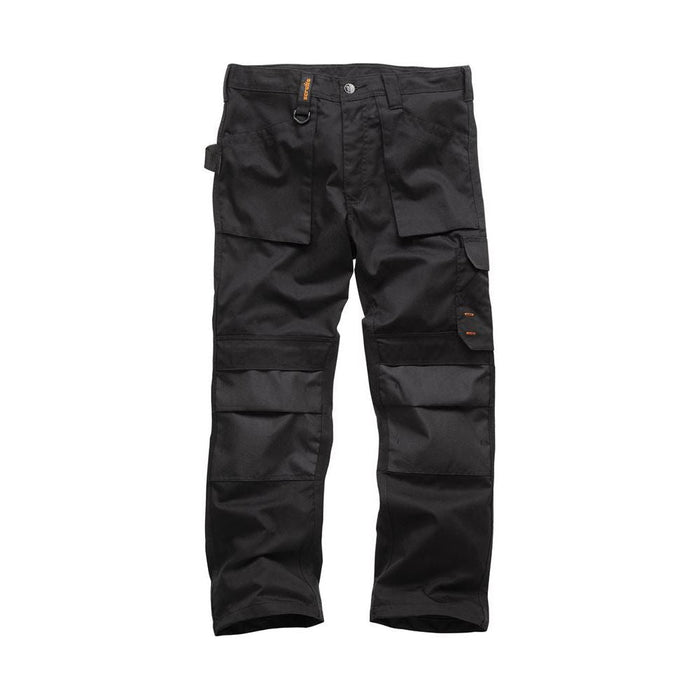 Scruffs Worker Trousers Black 40R