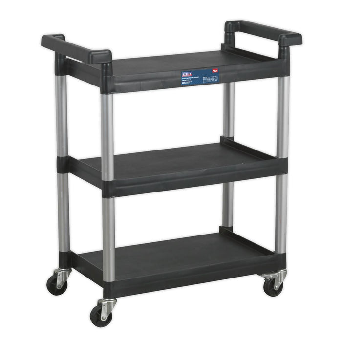 Sealey Workshop Trolley 3-Level CX308 Sealey  - Dynamic Drive