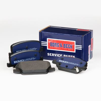 Genuine Borg & Beck Brake Pads fits Santa Fe 18 2.2CRDi  072018 BBP2854 Borg & Beck  - Dynamic Drive