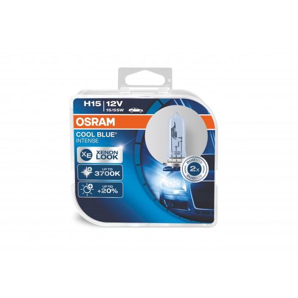 Osram Performance Bulbs - H15 55/15W PGJ23t-1 - COOL BLUE INTENSE Osram  - Dynamic Drive