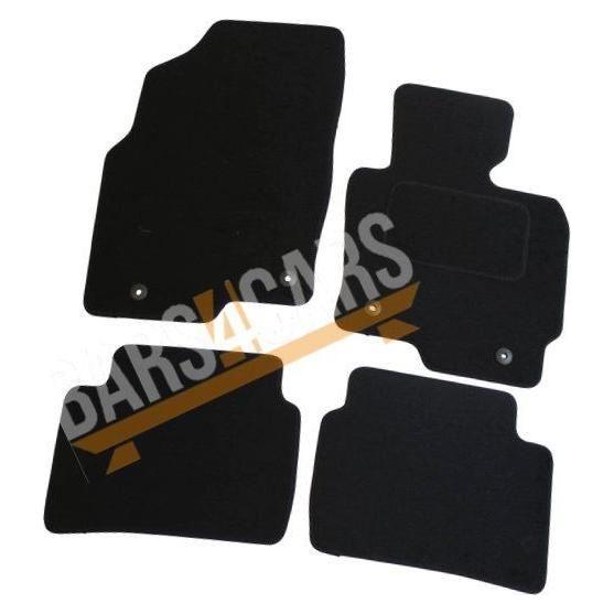 Fully Tailored Black Carpet Car Mats for Mazda Cx5 12--> Set of 4 With 4 Clips UKB4C  - Dynamic Drive